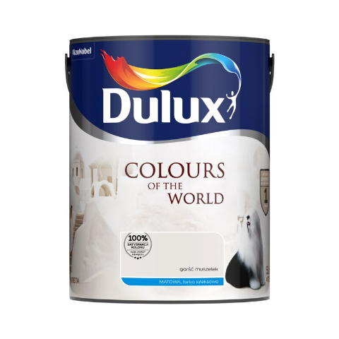 Farba lateksowa Dulux Kolory Świata Garść Muszelek 5 l
