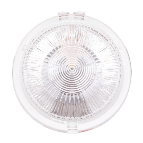 Plafon techniczny Riva biały IP44 E27 100 W