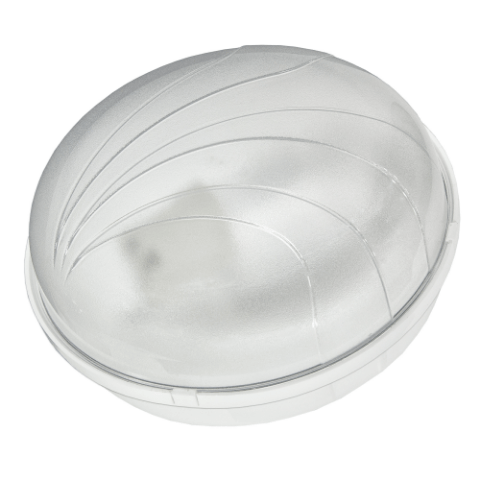 Oprawa oświetleniowa Puma E27 60 W biała owalna