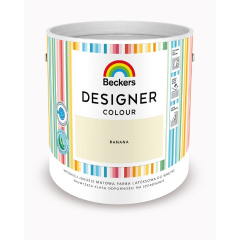Farba lateksowa Beckers Designer Colour Banana 2,5 l