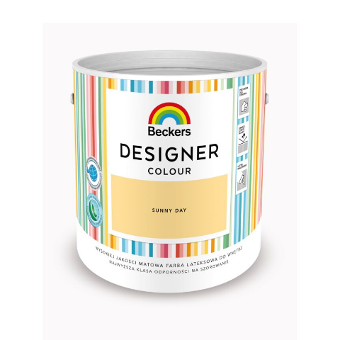 Farba lateksowa Beckers Designer Colour Sunny Day 2,5 l