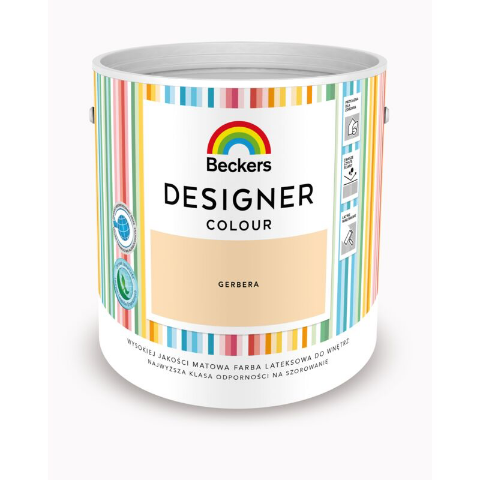 Farba lateksowa Beckers Designer Colour Gerbera 2,5 l