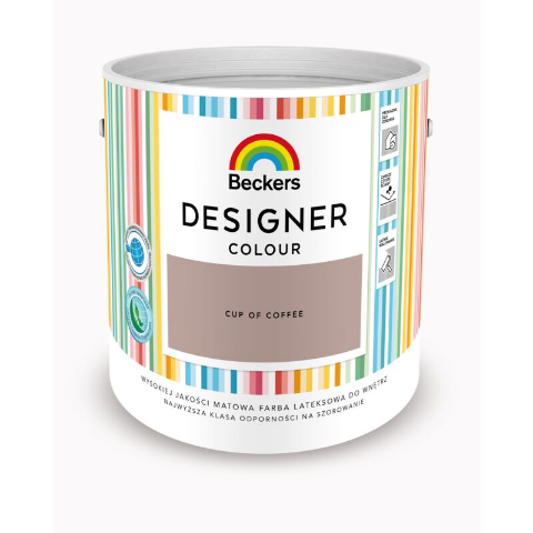 Farba lateksowa Beckers Designer Colour Cup Of Coffee 2,5 l