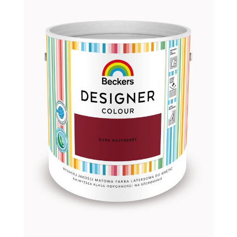 Farba lateksowa Beckers Designer Colour Dark Raspberry 2,5 l