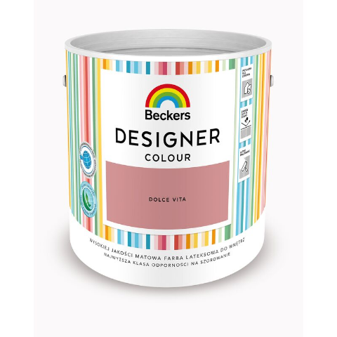 Farba lateksowa Beckers Designer Colour Dolce Vita 2,5 l