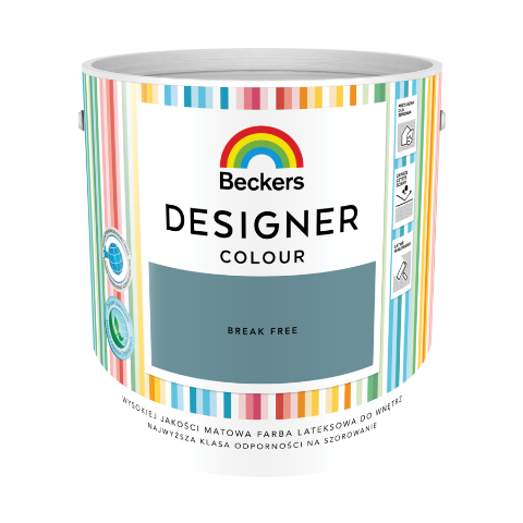 Farba lateksowa Beckers Designer Colour Break Free 2,5 l