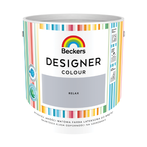Farba lateksowa Beckers Designer Colour Relax 2,5 l