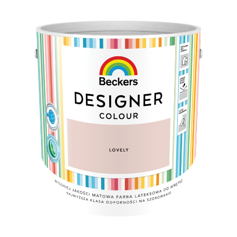 Farba lateksowa Beckers Designer Colour lovely 2,5 l