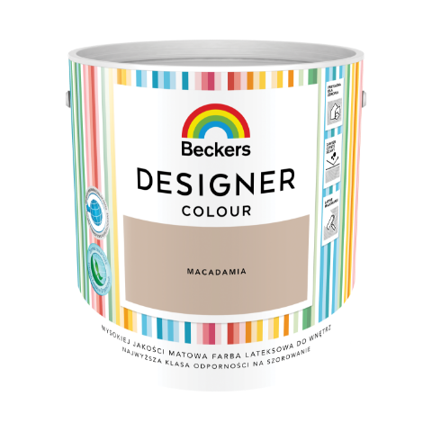 Farba lateksowa Beckers Designer Colour Macadamia 2,5 l