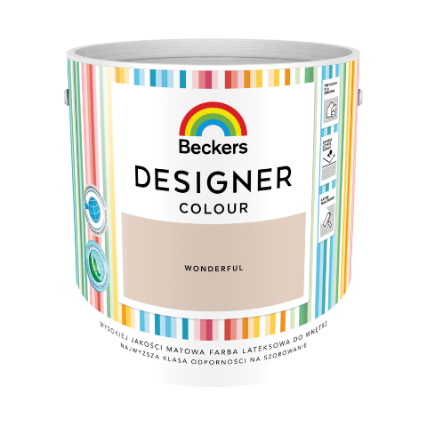 Farba lateksowa Beckers Designer Colour Wonderful 2,5 l