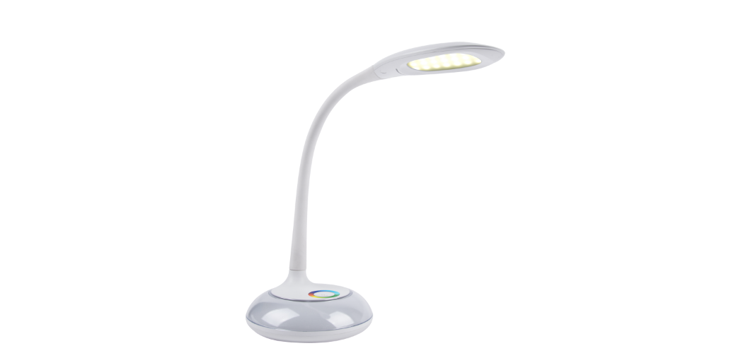 Lampa LED Polux Cosmos2 6,5 W +RGB biała