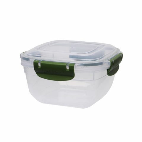 Pojemnik do żywności 0,9&nbsp;l Lock&Fresh kwadratowy zielony