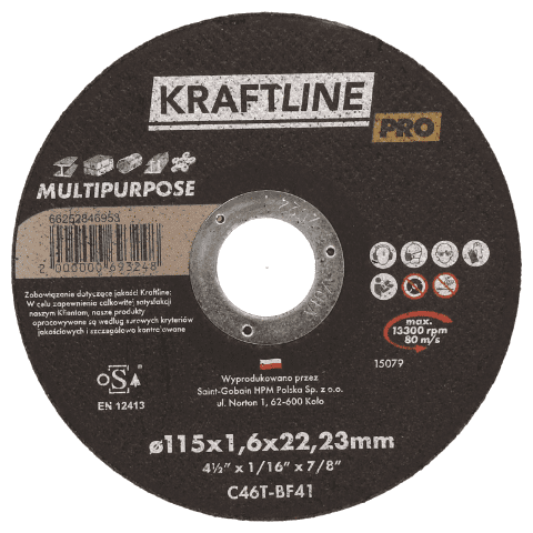 Tarcza do cięcia płytek Multipurpose KRAFTLINE PRO