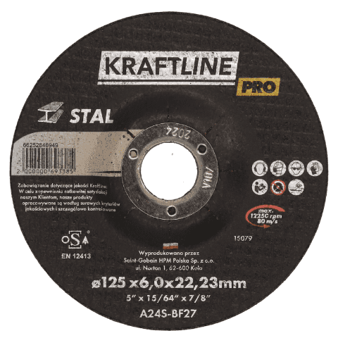 Tarcza do szlifowania KRAFTLINE PRO