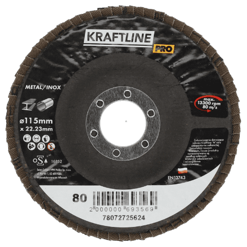 Tarcza ścierna lamelkowa KRAFTLINE PRO