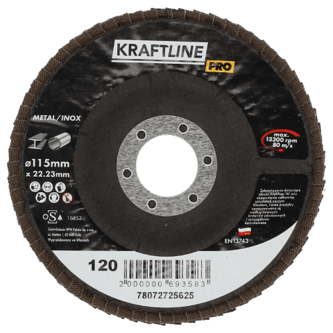 Tarcza ścierna lamelkowa KRAFTLINE PRO