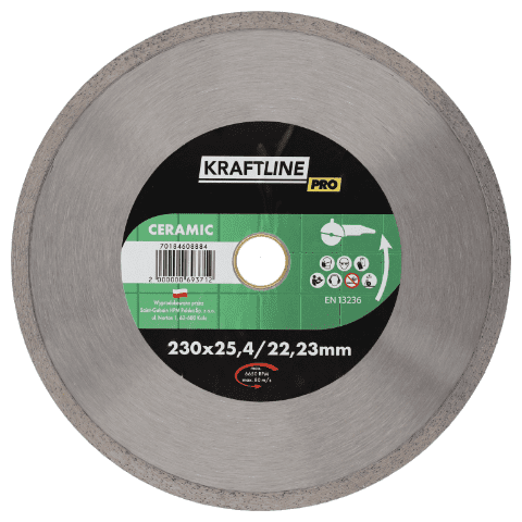 Tarcza diamentowa do cięcia pełna KRAFTLINE PRO