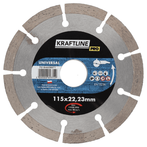 Tarcza diamentowa segmentowa KRAFTLINE PRO