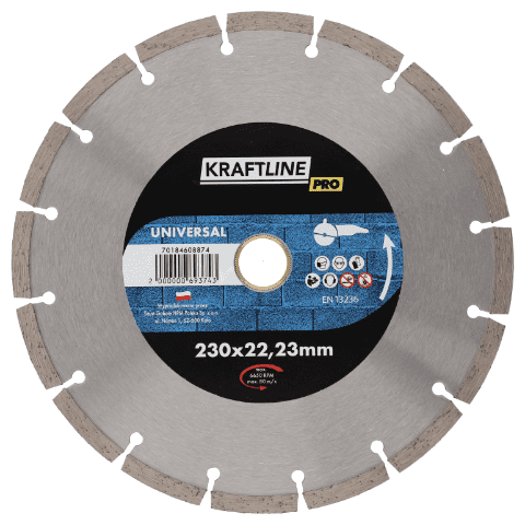 Tarcza diamentowa segmentowa KRAFTLINE PRO