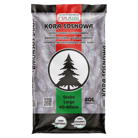 Kora gruba 40 - 60 mm 80 l