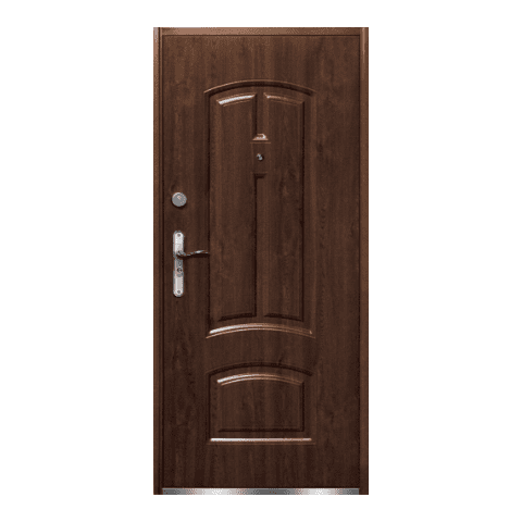 Drzwi zewnętrzne RA-041 ciemny orzech 90P