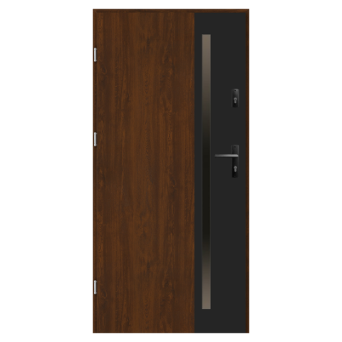 Drzwi Arteon 2 orzech 90 lewe