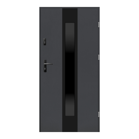 Drzwi Prato 2 antracyt 90 prawe