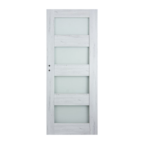 Skrzydło drzwiowe Syriusz silver pokój 80 P