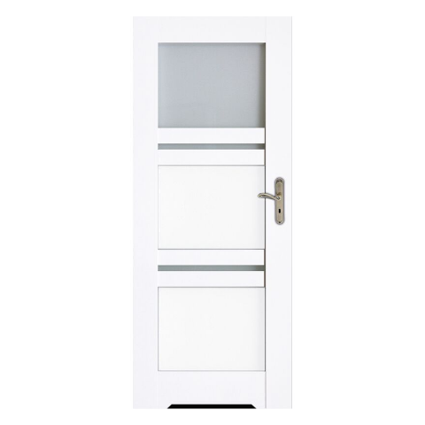 Skrzydło drzwiowe DALIA białe podcięcie 70 L