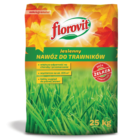 Jesienny nawóz do trawników 25&nbsp;kg Florovit