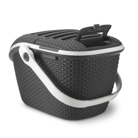 Transporter dla zwierząt, szary