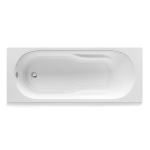 Wanna prostokątna 160&nbsp;x&nbsp;70 cm z nogami Genova