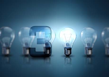 Trzy źródła światła