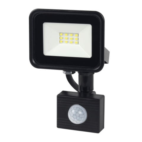 Naświetlacz&nbsp;LED HALOGEN-DOMO-10W-PIR-CW-III