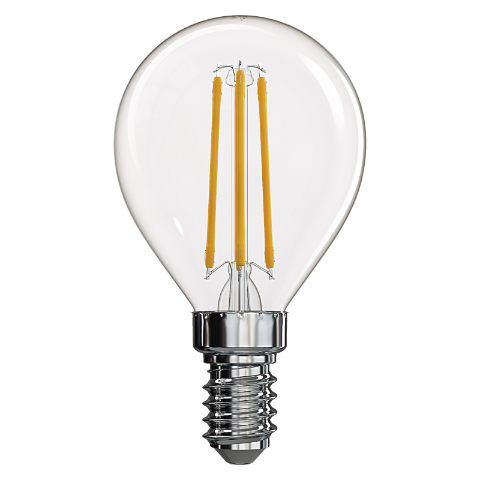 Żarówka LED Filament mini globe A++ 4W E14 ciepła biel