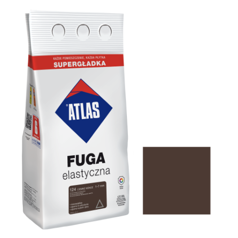 Fuga elastyczna 124 ciemne wenge 5 kg