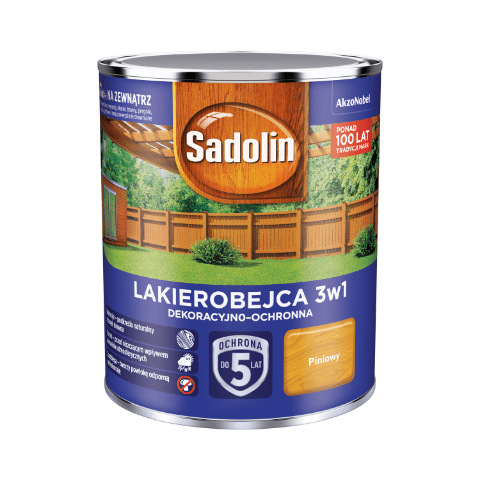 Lakierobejca Dekoracyjno-Ochronna 3w1 Piniowy 0,7 l Sadolin