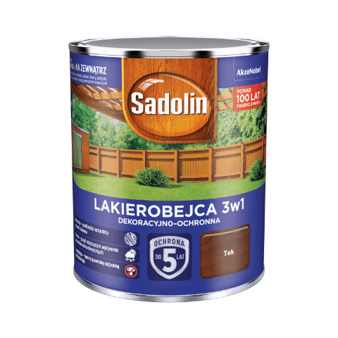 Lakierobejca Dekoracyjno-Ochronna 3w1 Tek 0,7 l Sadolin