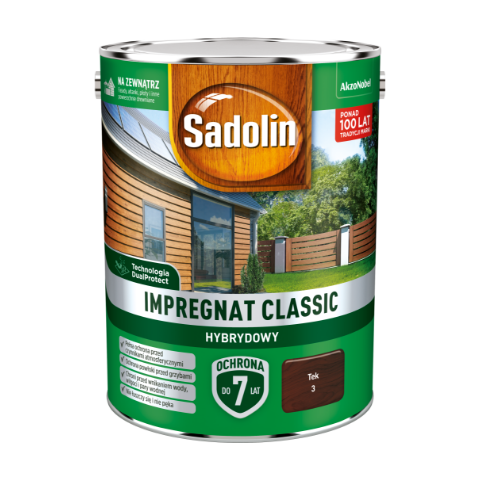 Impregnat CLASSIC HYBRYDOWY Tek 4,5&nbsp;l Sadolin