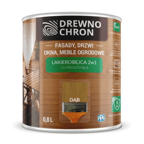 Lakierobejca 2w1 dąb Drewnochron