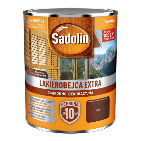 Lakierobejca Ochronno-Dekoracyjna Extra Tek 0,75 l Sadolin