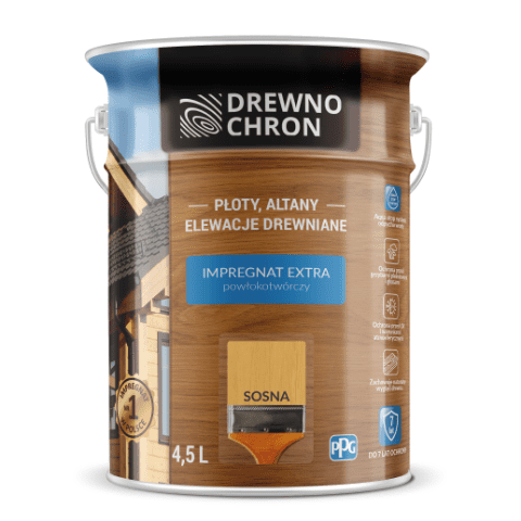 Impregnat Extra Powłokotwórczy sosna Drewnochron 4,5 l