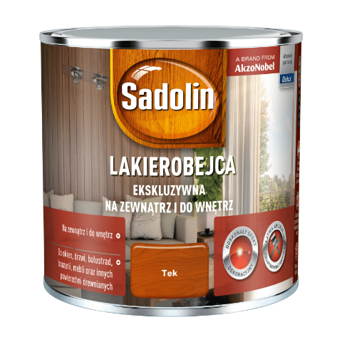 Lakierobejca Ekskluzywna Tek 0,25 l Sadolin