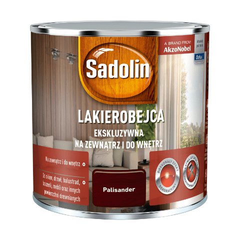 Lakierobejca Ekskluzywna Palisander 0,25 l Sadolin