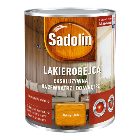Lakierobejca Ekskluzywna Jasny Dąb 0,75 l Sadolin