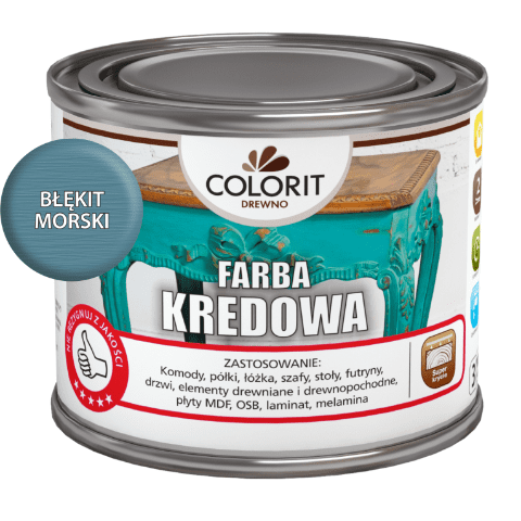 Farba kredowa błękit morski 375 ml