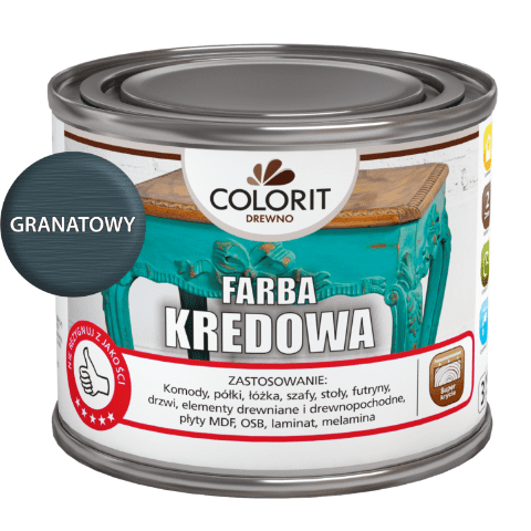 Farba kredowa granatowy 375 ml