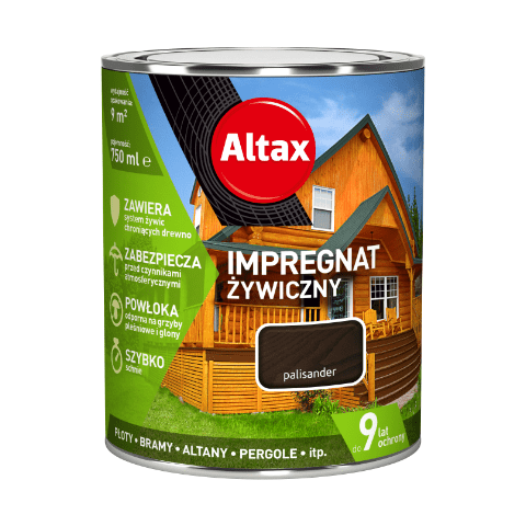 Impregnat żywiczny 0,75 l palisander Altax