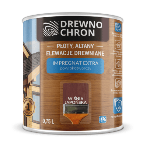 Impregnat EXTRA powłokotwórczy wiśnia japońska 0,75 l