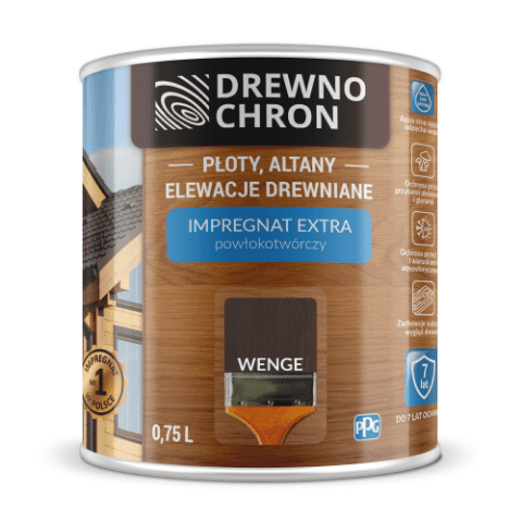 Impregnat EXTRA powłokotwórczy wenge 0,75 l